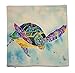4TH Emotion Retro Sea Turtles Design Home Decor Throw Pillow Cover Pillow Case 18 x 18 Inch Cotton Linen for Sofa