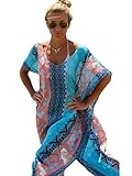 Akery Women's Chiffon Robe Beach Dress Swimsuit Bikini Cover Up