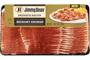 JIMMY DEAN AT THE NEIGHBORHOOD CORNER STORE JIMMY DEAN BACON HICKORY SMOKED 16 OZ PACK OF 2