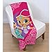 Shimmer & Shine 'zahramay' Fleece Blanket - Large Print Design