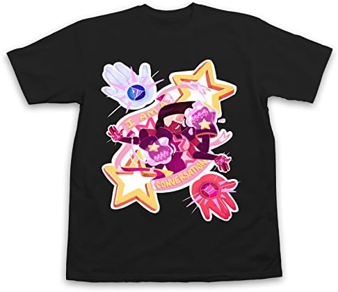 Steven Universe Shirt Garnet I am a Conversation (XL, Black)