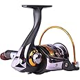 Sougayilang Spinning Fishing Reels with Left/Right Interchangeable Collapsible Wood Handle Powerful Metal Body 5.2:1/5.1:1 Gear Ratio Smooth 11BB for Inshore Boat Rock Freshwater Saltwater Fishing