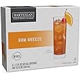 Bartesian Rum Breeze Cocktail Mixer Capsules, Pack of 8 Cocktail Capsules, for Bartesian Premium Cocktail Maker (55421)