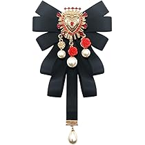 ブローチ・コサージュ Nodress Bow Small Brooch Nodress black bow brooch – pierce.ice.dalnum.50918