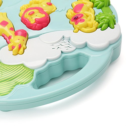 LotFancy Baby Musical Toys with Zoo Animal Sounds for Newborns, Infant Early Educational Developmental Baby Rattle Toys for Kids, Gifts for Baby Thanksgiving Day, Christams Day