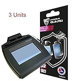 IPG Topaz signature pads Screen Protector 750 series T-LBK750 / TLBK750BHSB / TM-LBK750-HSB-R/T-LBK750SE-BHSB-R/T-LBK750-BHSB-R/T-LBK750SE-WFB1-R/T-LBK750-BHSB-SE-R/TM-LBK750 3 UNITS