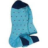 Marcoliani Invisible Touch Pima Cotton Polka Dot Sneaker Socks