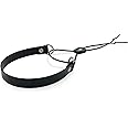 Sparky Pet Co - ECollar Replacement Strap - Bungee Dog Collar - Waterproof - Adjustable - Secure Nexus Wheel Lock - for Electronic Training & Invisible Fence Systems - 1" (Black)