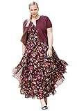 Jessica London Women's Plus Size Cropped Cardigan