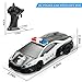 DARVIQS Remote Control Car for Kids, RC Police Car with High Speed 2.4Ghz Rechargeable Batteries, Anti-Collision Remote Control Cop Vehicle Toy with Lights, Great Xmas Gift for Boys Girls