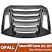 Opall Rear and Side Window Louver Windshield Sun Shade Cover for Ford Mustang 2015~2021 in GT Lambo Style Custom Fit ABS Matte Black (S)…