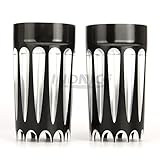 CNC Deept CUT FORK SLIDER COVER For Harley FLT FLHR COW BELLS fork sliders FLHX FLHT cow bells FLSTF FLSTN 1984-2017