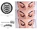 Magnetic Eyelashes No Glue & No Allergy Reusable Dual Magnetic Fake Eyelashes 3D Magnet Eyelashes Ultra Lightweight Fake lashes for Natural & Glamorous Look Easy to Apply (1 pair 4 pieces)