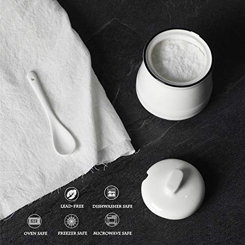 2 MUZITY+Porcelain+Spoon+Ceramic+Sugar