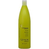 UNA Compensating Shampoo - Stop Loss for Thinning Hair with Saw Palmetto, Nettle &amp; Horsetail Extracts, Bestows Volume &amp; Shine, pH Balanced, Sulfate &amp; Paraben-Free - 1000ml