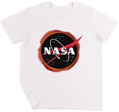 maglietta nasa bianca