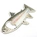 Tinksky Bottle Opener Fridge Magnet Stainless Steel Rainbow Trout Fish Shape 2 in 1