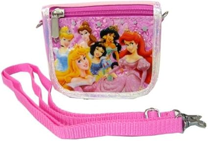 Amazon Co Jp ディズニー プリンセス 子供用 財布 ショルダーウォレット スター6人 230 ベビー マタニティ