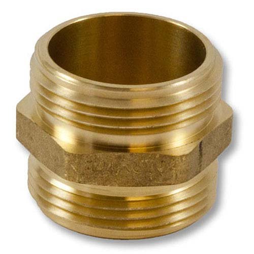 Brass Fire Hose Adapter Male x Male Fittings Pricepulse