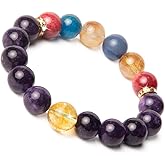 RONYOSTING Handmade Jade Bracelet Healing Reiki Crystal Couple - Butterfly Charm Jade Stone, Positive Energy Good Luck for Wealth Money Jewelry