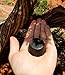 1 Small Black Sun Orgonite Tower Buster - Chakra Healing, Powerful Crystal Orgone Energy Accumulator (1 Mini TB Puck)