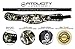 Weight Lifting Belt by Fitplicity, For Bodybuilding, CrossFit, Olympic Lifting, Powerlifting, Squat and Deadlifts, 6 Inch Back Support for Men and Women