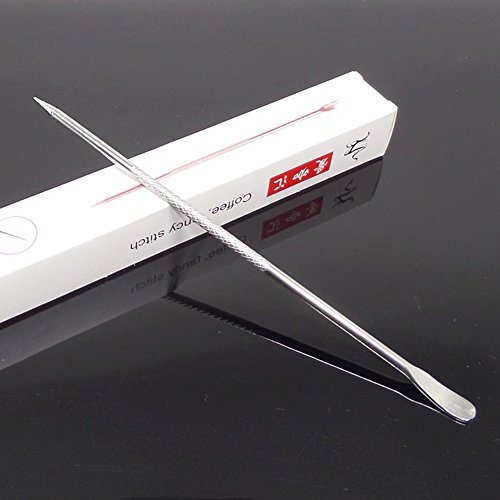 Guardians Stailless Steel High-end Coffee Art Pens set of 8, Home Espresso Tool Cafe Latte Art Pen - Thumbnail 5