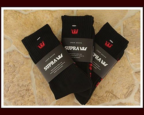 Amazon Co Jp スープラ Supra ソックス メンズ Srew Spk ブラック Nosize 服 ファッション小物