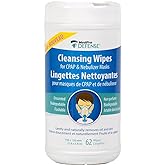 MedPro Cpap Mask Wipes, Gently Removes dirt and oil, Biodegradable, Unscented, Flushable B 62 wipes