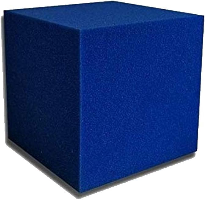 Isellfoam Foam Pit Blocks 500 pcs. (Blue) 8"x8"x8" 45ILD Flame Retardant Pit Foam Blocks for Skateboard Parks, Gymnastics Companies, and Trampoline Arenas, CertiPUR-US Certified Foam, Made in USA