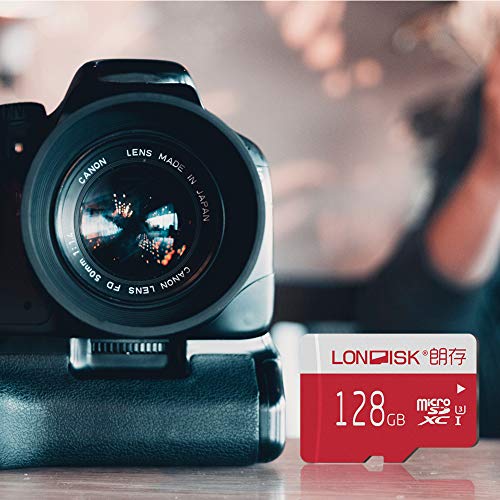 LONDISK 128 GB Micro-SD-Karte 4K U3 SDXC-Speicherkarte für Video- / Dash-Kamera- / GoPro-SD-Karte 128 GB mit kostenlosem… – Bild 7