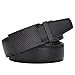Ratchet Leather Dress Belt for Men Up to 46 No Hole Slide Belt Black and Brown