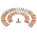 Outus Mini Craft Pegs Wooden Clothespins, Assorted Colors, 100 Pieces