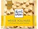 Ritter Sport White Whole Hazelnuts Chocolate Bar Candy Original German Chocolate 100g/3.52oz