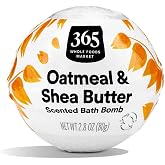 365 by Whole Foods Market, Oatmeal &amp; Shea Butter Scented Bath Bomb, 2.8 Ounce