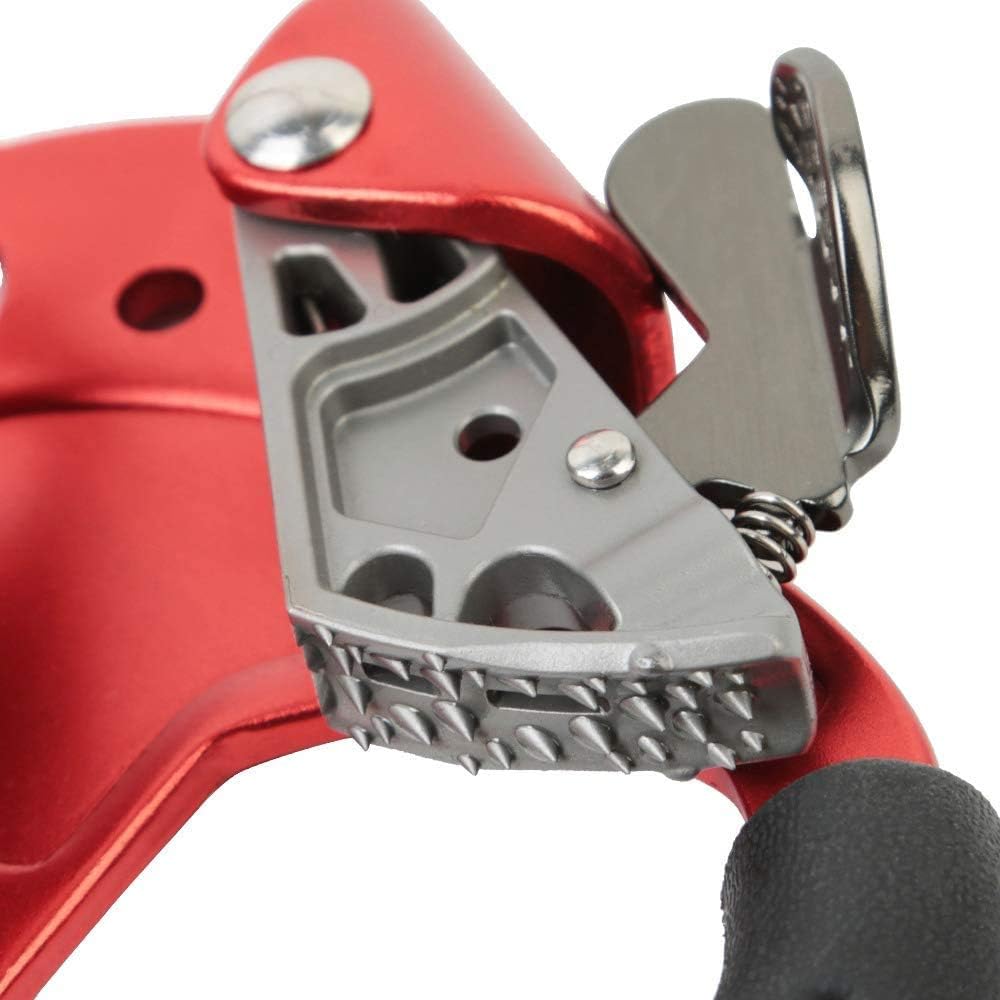 SZCQ SRT Climbing Hand Ascender Aviation Light Alloy Mountaineering Rock Ergonomic Rappelling Gear Equipment Right Handled Ascender Arborist Tree Climber Rigging : Sports & Outdoors