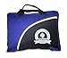 Rapid Response First Aid Medical Kit, small and light with blue fabric bag and reflective strip, 100 piece