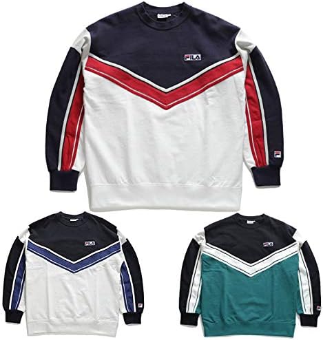 Amazon Fila フィラ スウェット トレーナー メンズ Fs0108 Fサイズ レッド トレーナー パーカー 通販