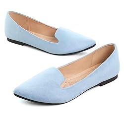ChaiRong Zhou Women Flats Solid Color Suede Ballet