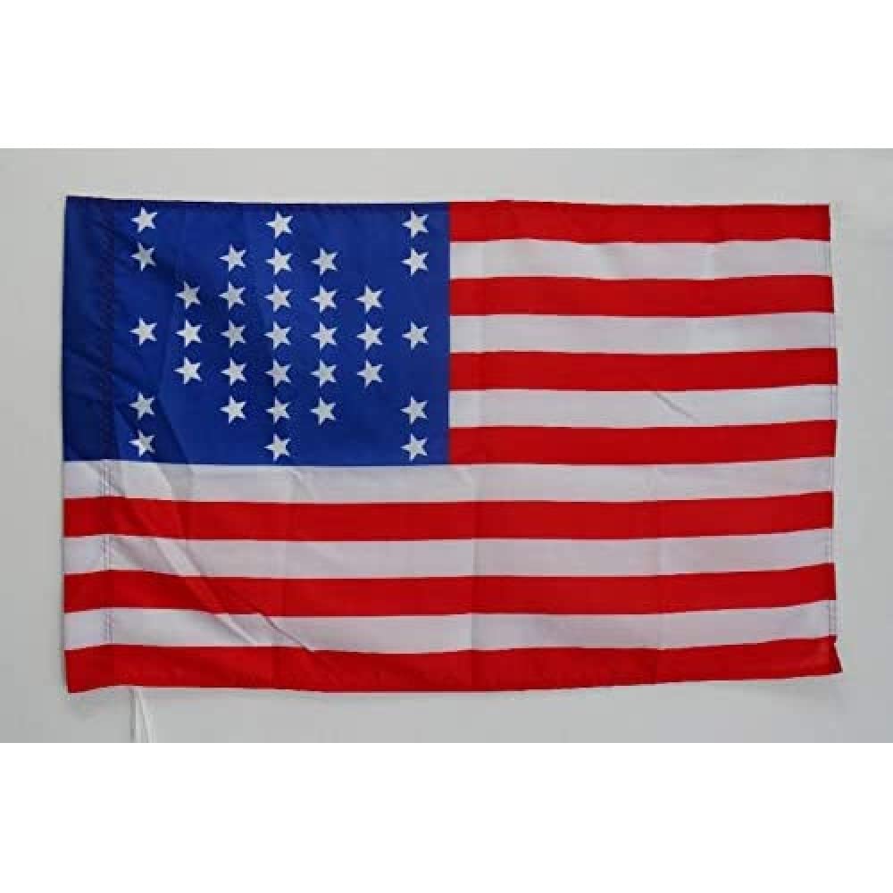 AZ FLAG - United States Battle of Fort Sumter 1861 Flag - 2x3 Ft - american historic Banner with Sleeve - 100% Polyester - Fade Resistant - Vivid Colors - 2' x 3' Feet - 90x60 Cm
