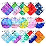 15PCS Mini Pop Fidget Toys Pack Push Bubble Pop