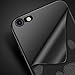 iPhone 7 Case, iPhone 8 Case, Novo Icon Slim Fit Shell Hard Plastic Soft Feeling Full Protective Anti-Scratch&Fingerprint Cover Case for Apple iPhone 8 iPhone 7 Black