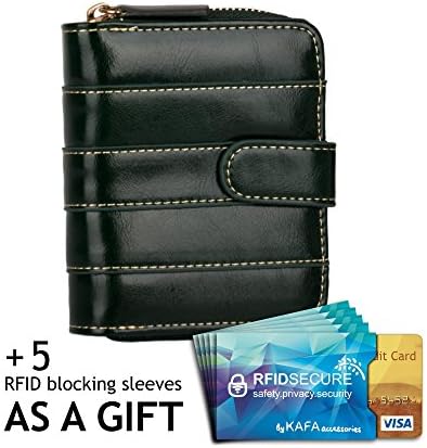 Women's Small Compact Wallet Card Holder with Coin Pocket Clearance Sale (green)
