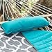 Algoma 11 ft. Cotton Rope Hammock with Metal Stand Deluxe Set (1)