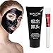 FMK Removes Blackheads Black Mask Purifying Peel off Mask Blackhead Remover Mask with Brush Deep Cleansing for Face, Nose