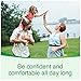 Depend FIT-FLEX Incontinence Underwear for Women, Disposable, Moderate Absorbency, S/M, Blush, 84 Count (4 Packs of 21)