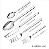 WUJO-Cutlery-Set-Stainless-Steel-Dinner-Set-60-Piece-DinnerwareTablewareSilverware-Set-Service-for-12-Person-Include-KnifeForkDessert-ForkSpoonTeaspoon-Mirror-Polished-Dishwasher-Safe WUJO Cutlery Set, Stainless Steel Dinner Set, 60 Piece Dinnerware/Tableware/Silverware Set Service for 12 Person…