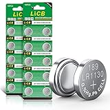 LiCB 20 Pack LR1130 AG10 Battery 1.5V Long-Lasting