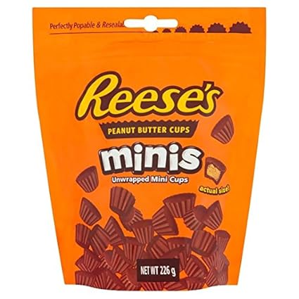 Reese Mini Peanut Butter Cups Beutel 226g Amazon De Lebensmittel Getranke