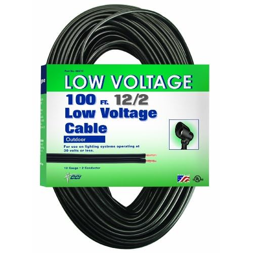 Coleman Cable 095136208 12/2 Low Voltage Lighting Cable, 100-Feet image